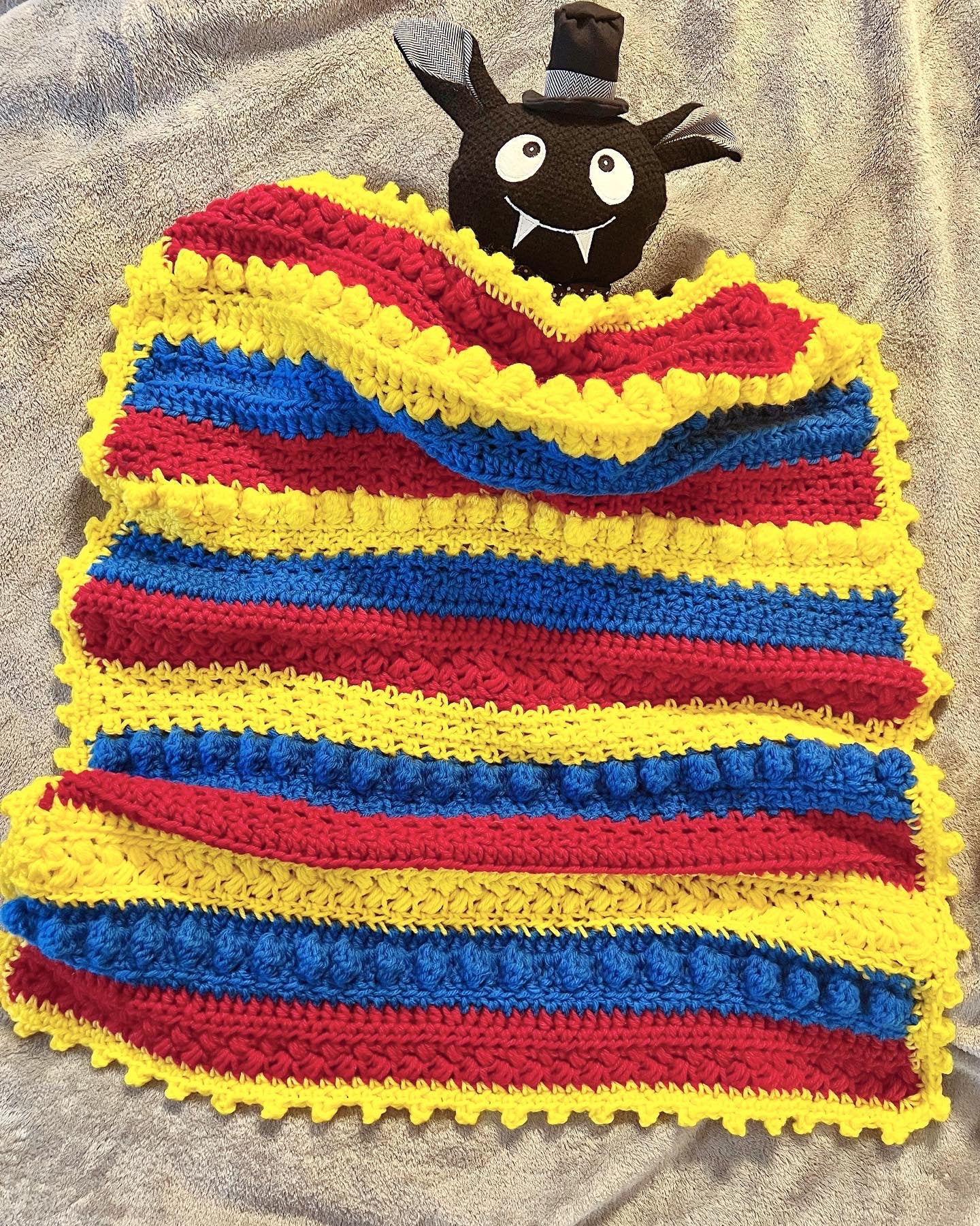 Baby Batholomew's Building Blocks Blanket
