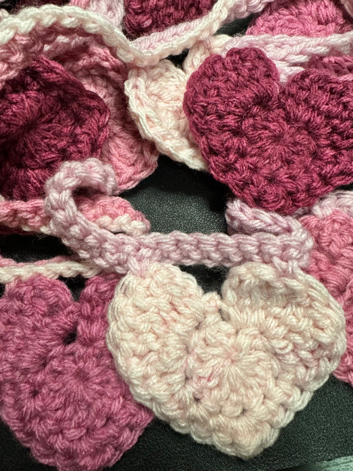 Hearts garland