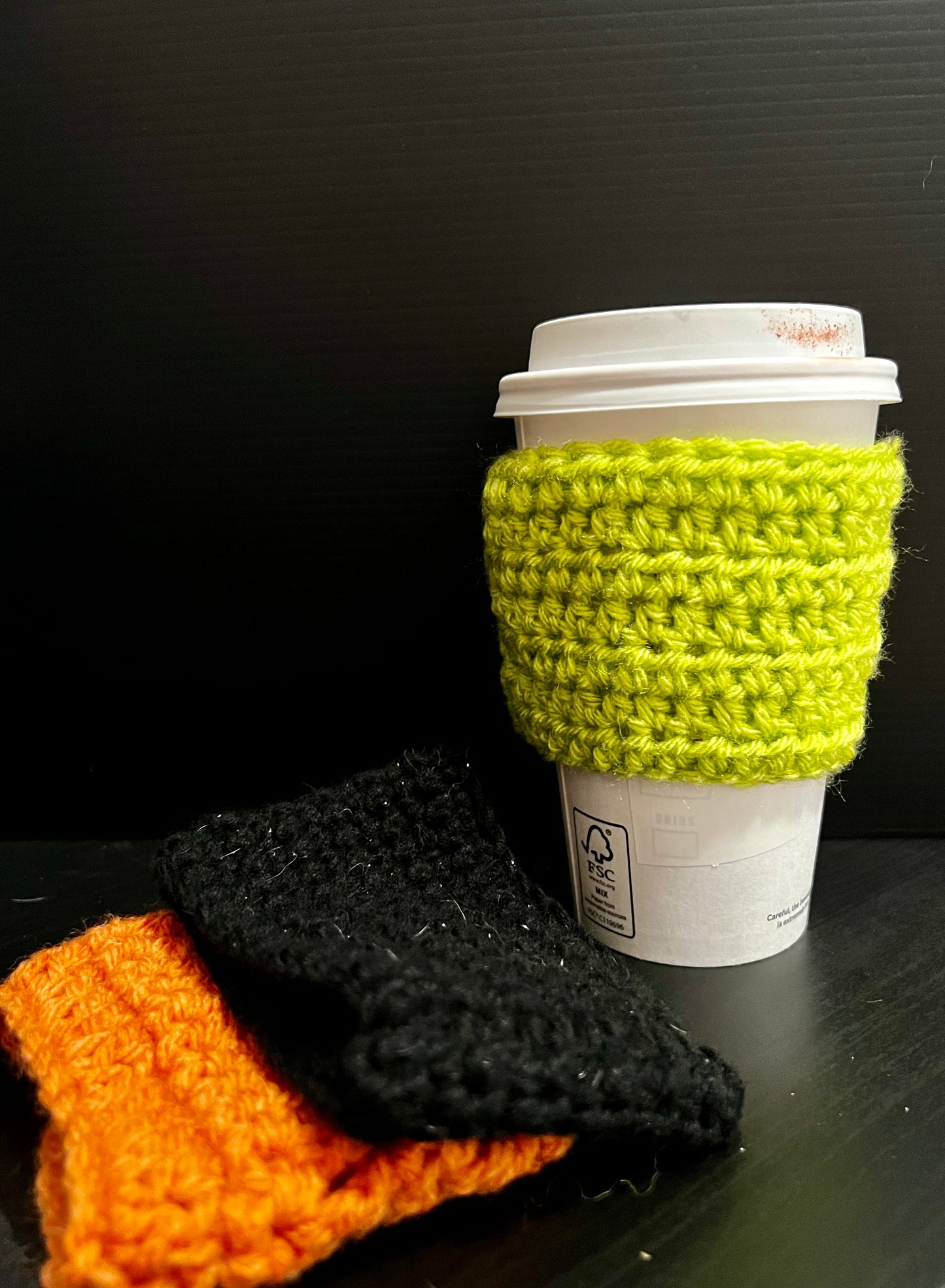 Halloween Trio coffee sleeves