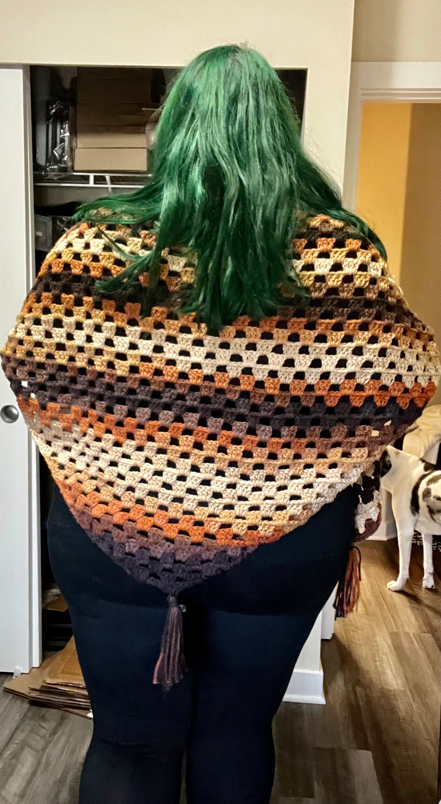 Caramel shawl
