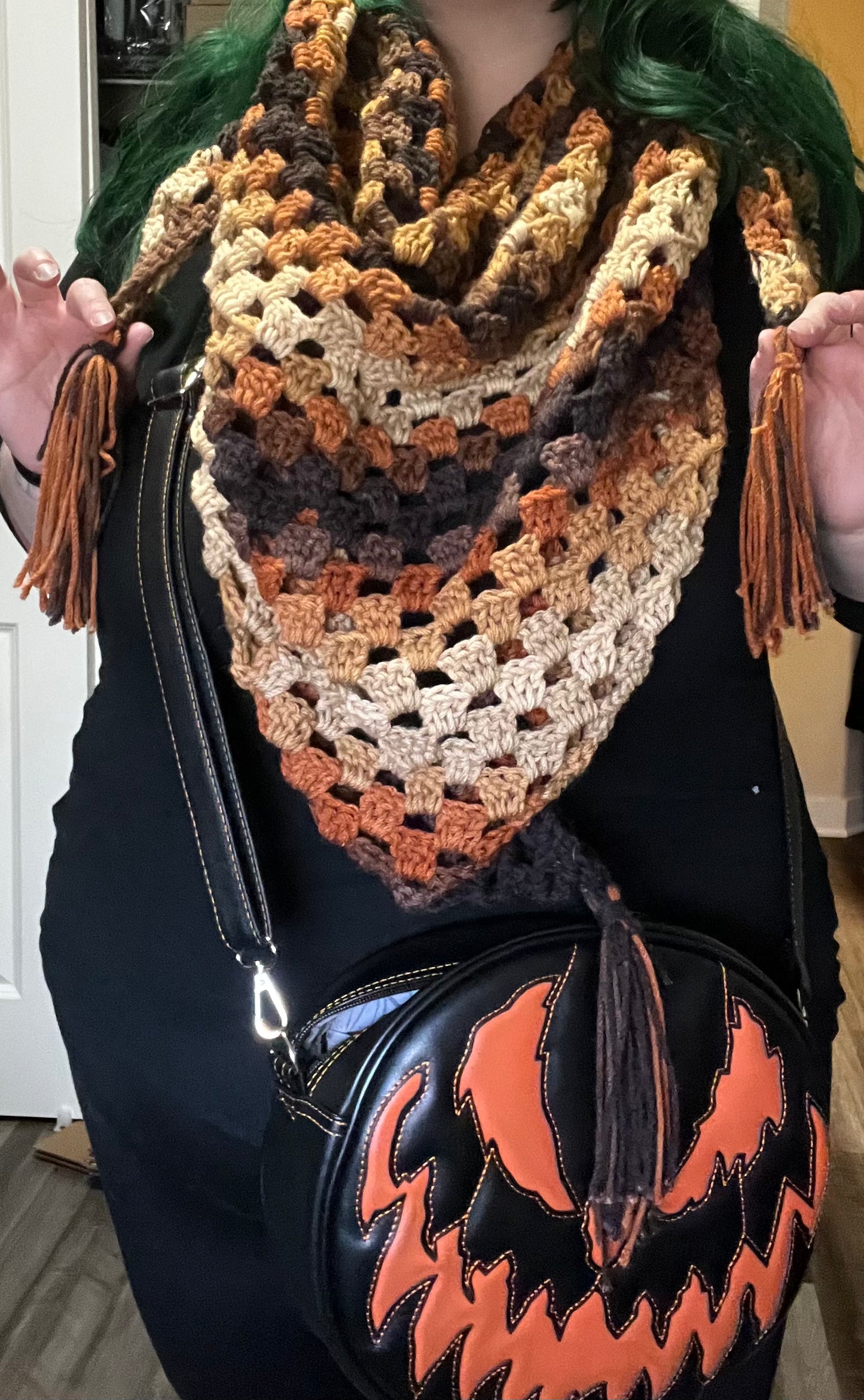 Caramel shawl